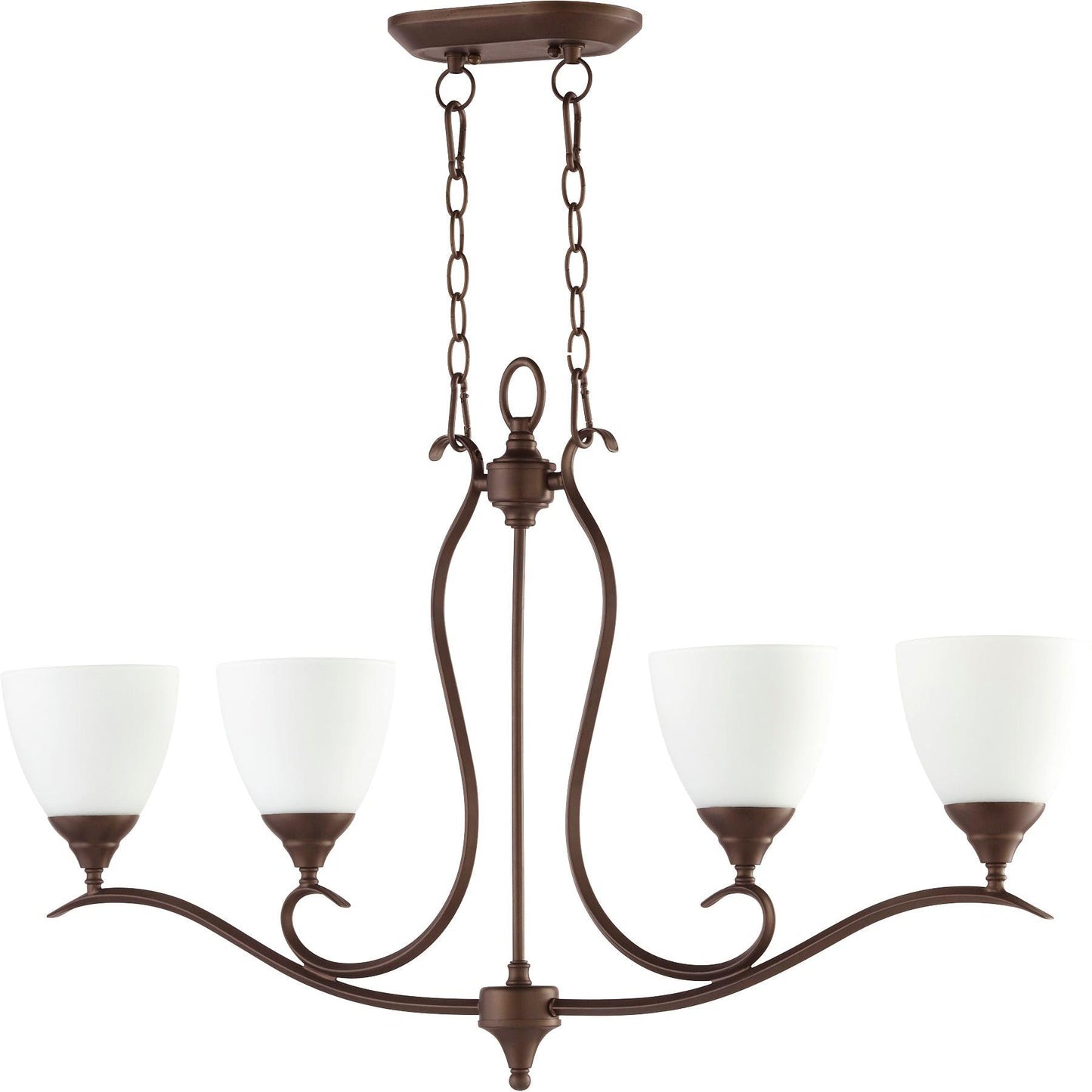 Quorum Flora 664-4-86 Island Light - Oiled Bronze