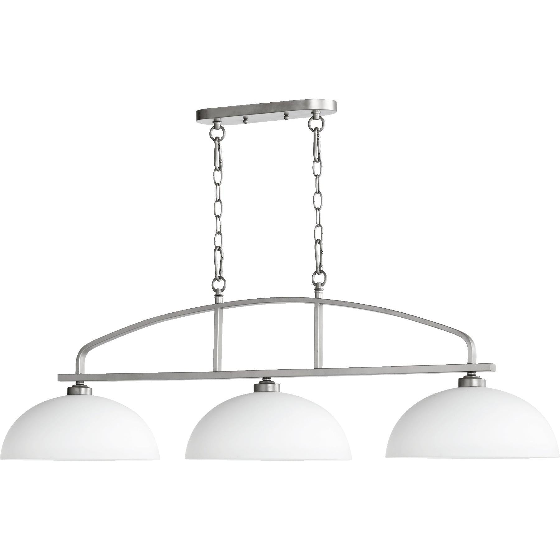 Quorum Reyes 6660-3-64 Island Light - Classic Nickel