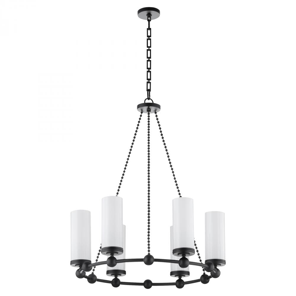 Quorum International GOODWIN 667-6-59 Chandelier - Matte Black