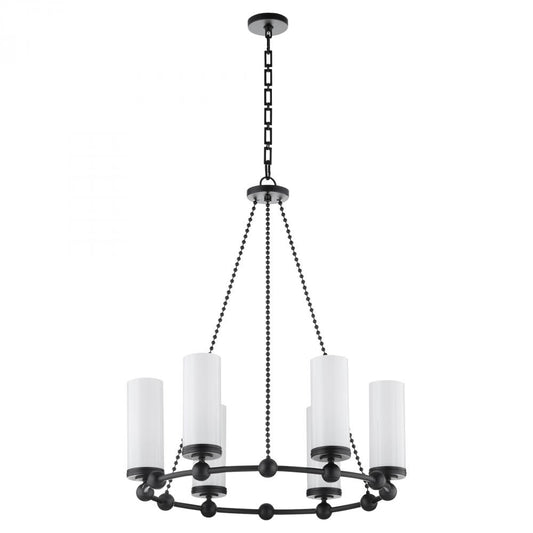 Quorum International GOODWIN 667-6-59 Chandelier - Matte Black