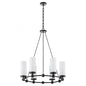 Quorum International GOODWIN 667-6-59 Chandelier - Matte Black