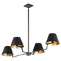 Quorum International BELINDER 669-4-59 Pendant Contemporary - Matte Black