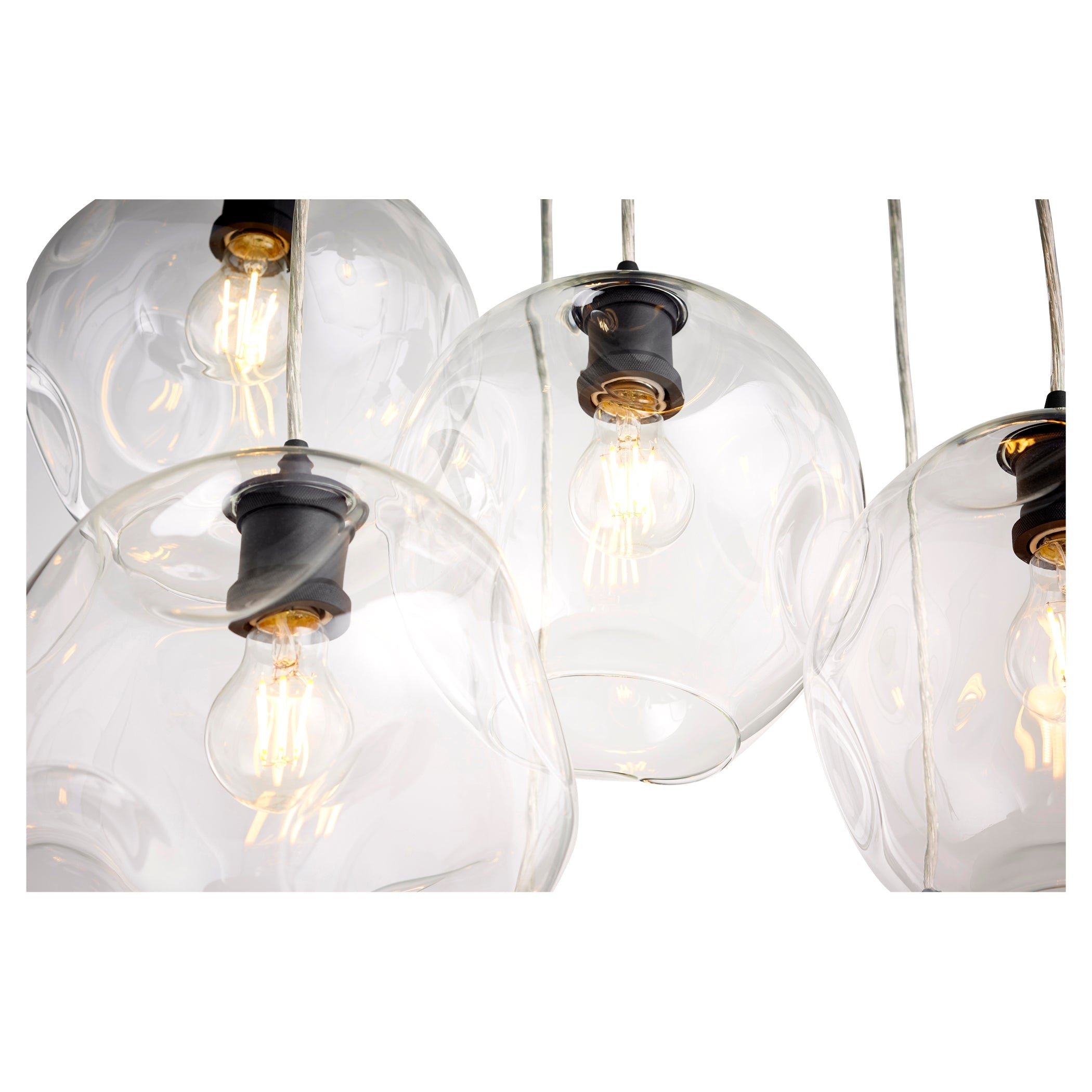 Quorum Numen 67-69 Pendant - Textured Black