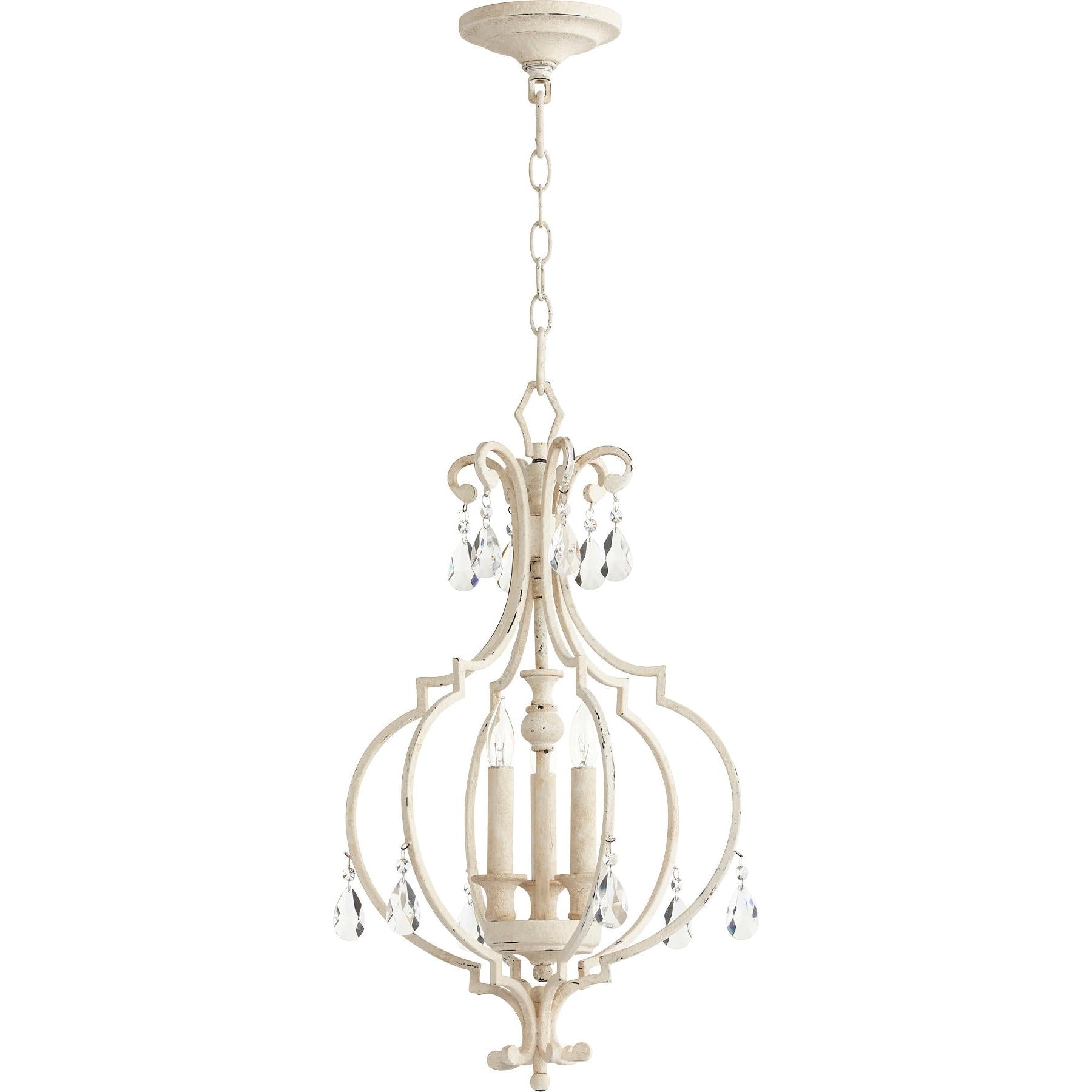Quorum Ansley 6714-3-70 Entry - Persian White