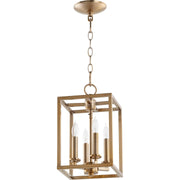 Quorum 6731-4-180 Entry - Aged Brass