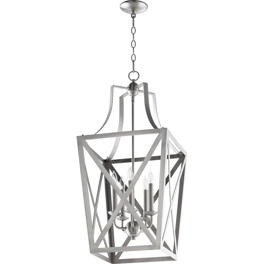 Quorum 6736-5-65 Entry - Satin Nickel