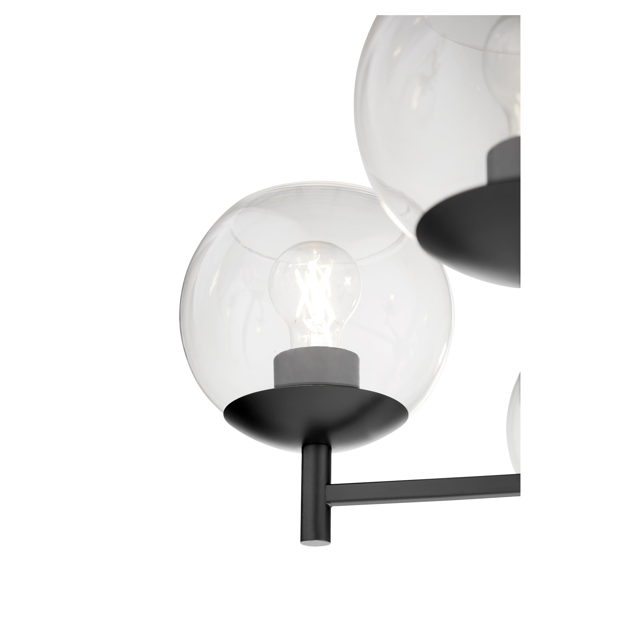 Quorum Lyon 678-5-59 Chandelier - Matte Black