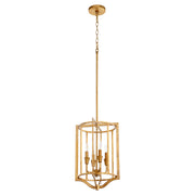 Quorum Marquee 6814-4-74 Pendant - Gold Leaf