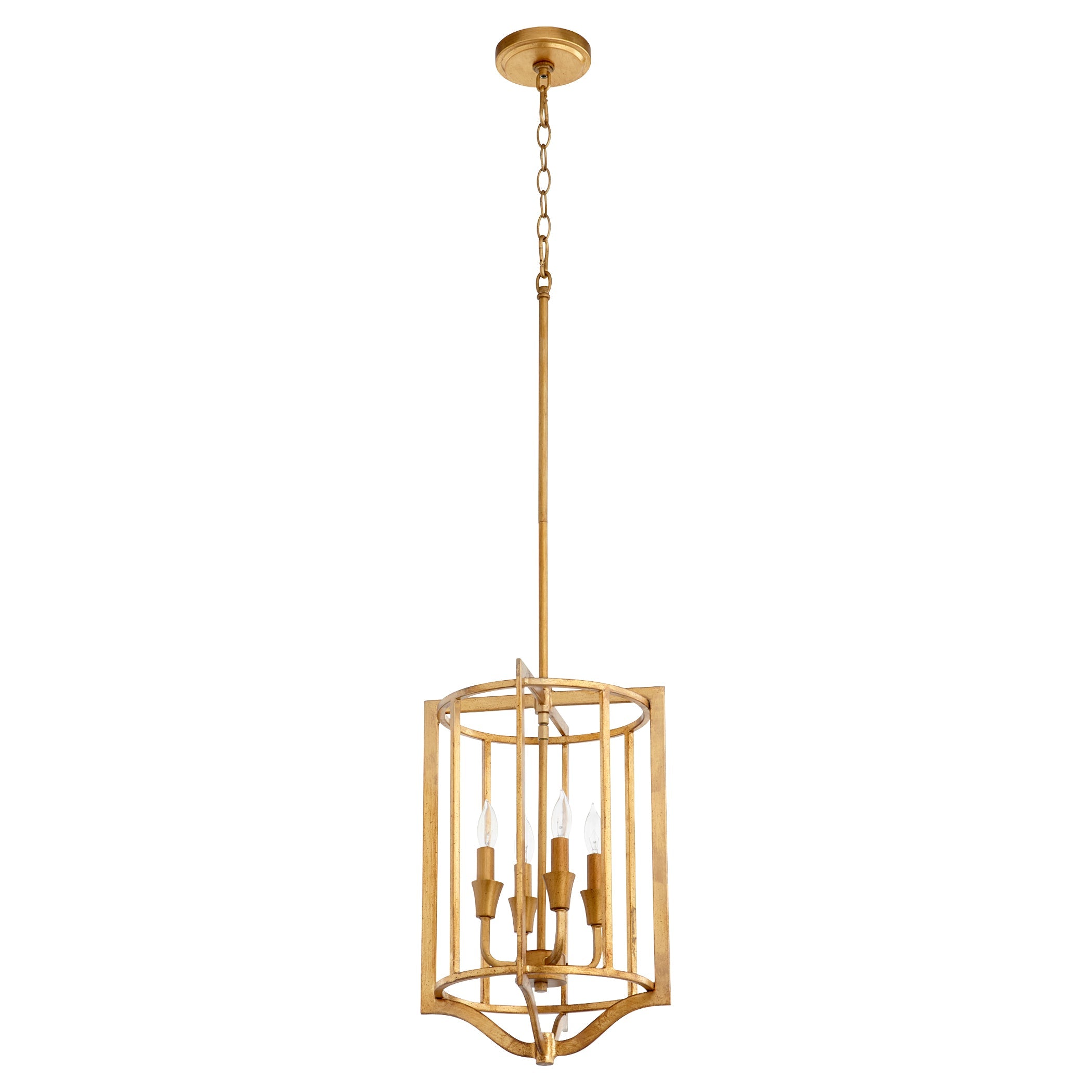 Quorum Marquee 6814-4-74 Pendant - Gold Leaf