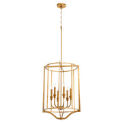 Quorum Marquee 6814-6-74 Pendant - Gold Leaf