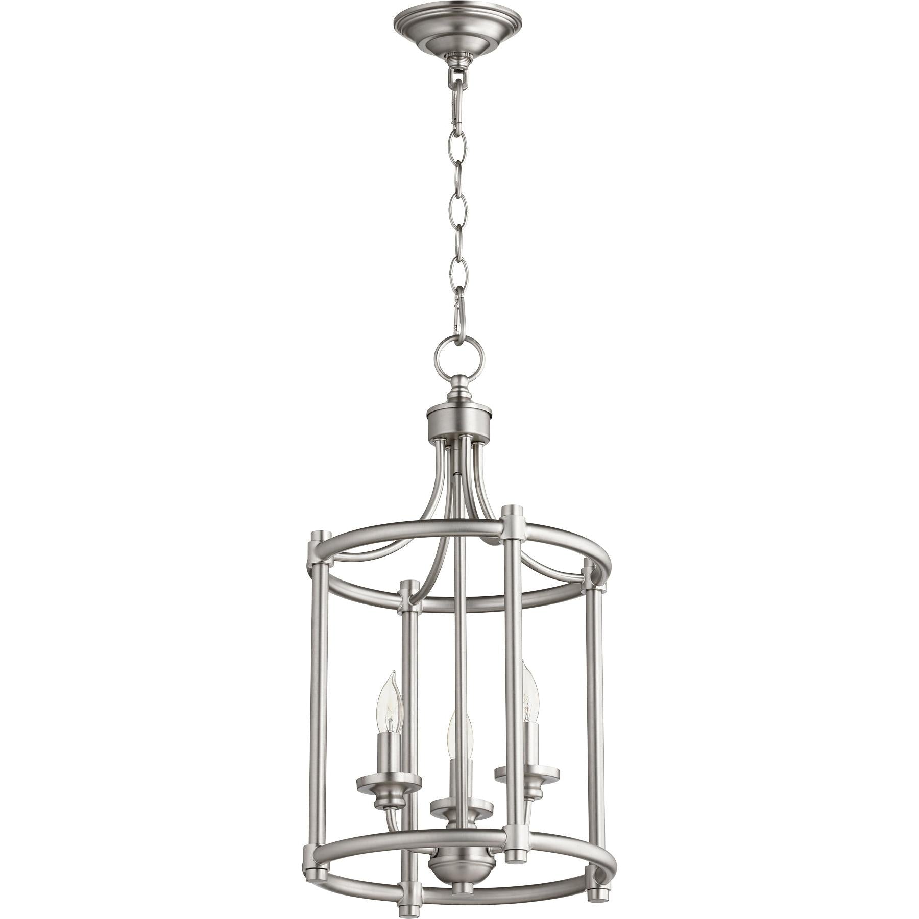 Quorum Rossington 6822-3-65 Entry - Satin Nickel
