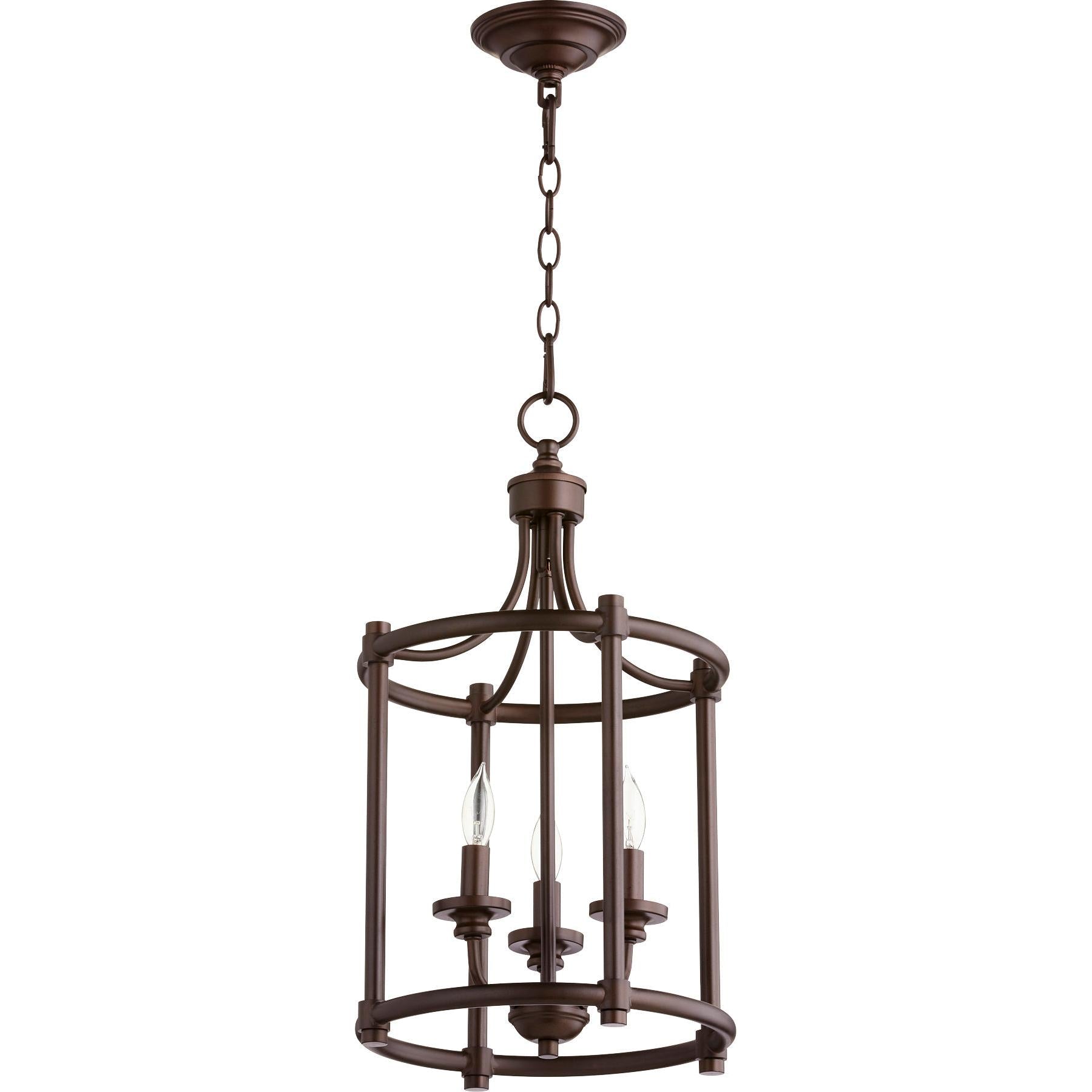 Quorum Rossington 6822-3-86 Entry - Oiled Bronze