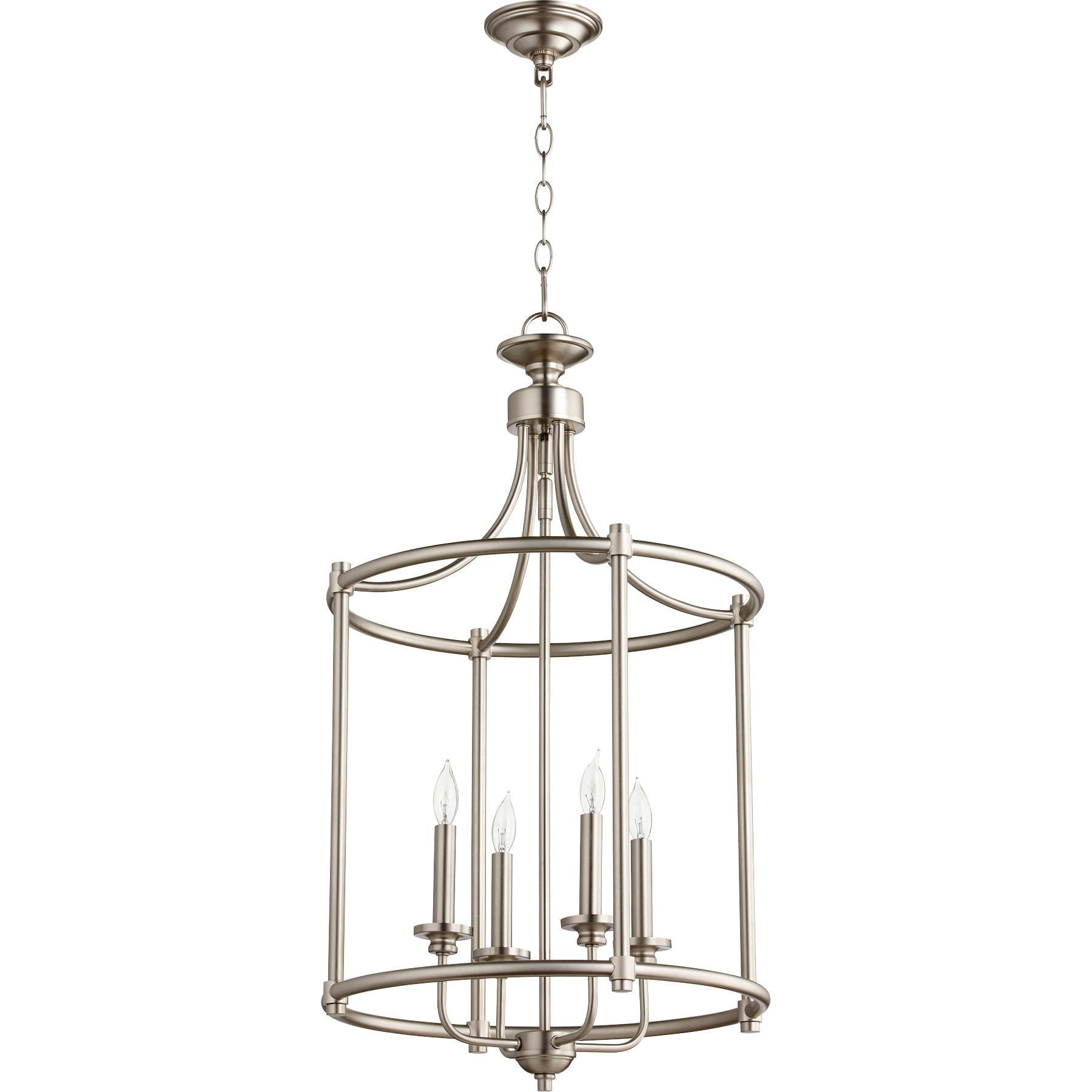 Quorum Rossington 6822-4-65 Entry - Satin Nickel