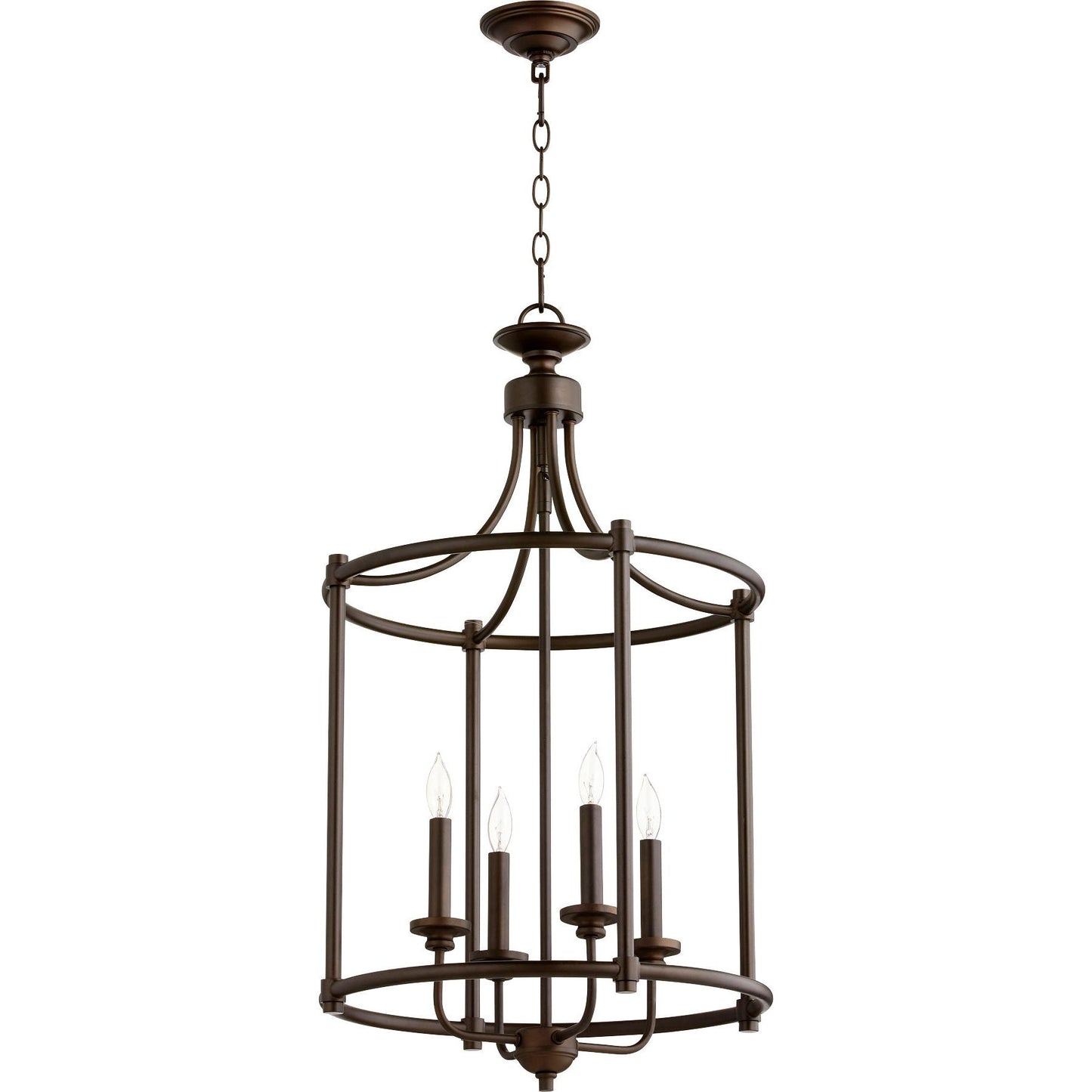 Quorum Rossington 6822-4-86 Entry - Oiled Bronze