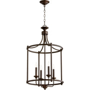 Quorum Rossington 6822-4-86 Entry - Oiled Bronze