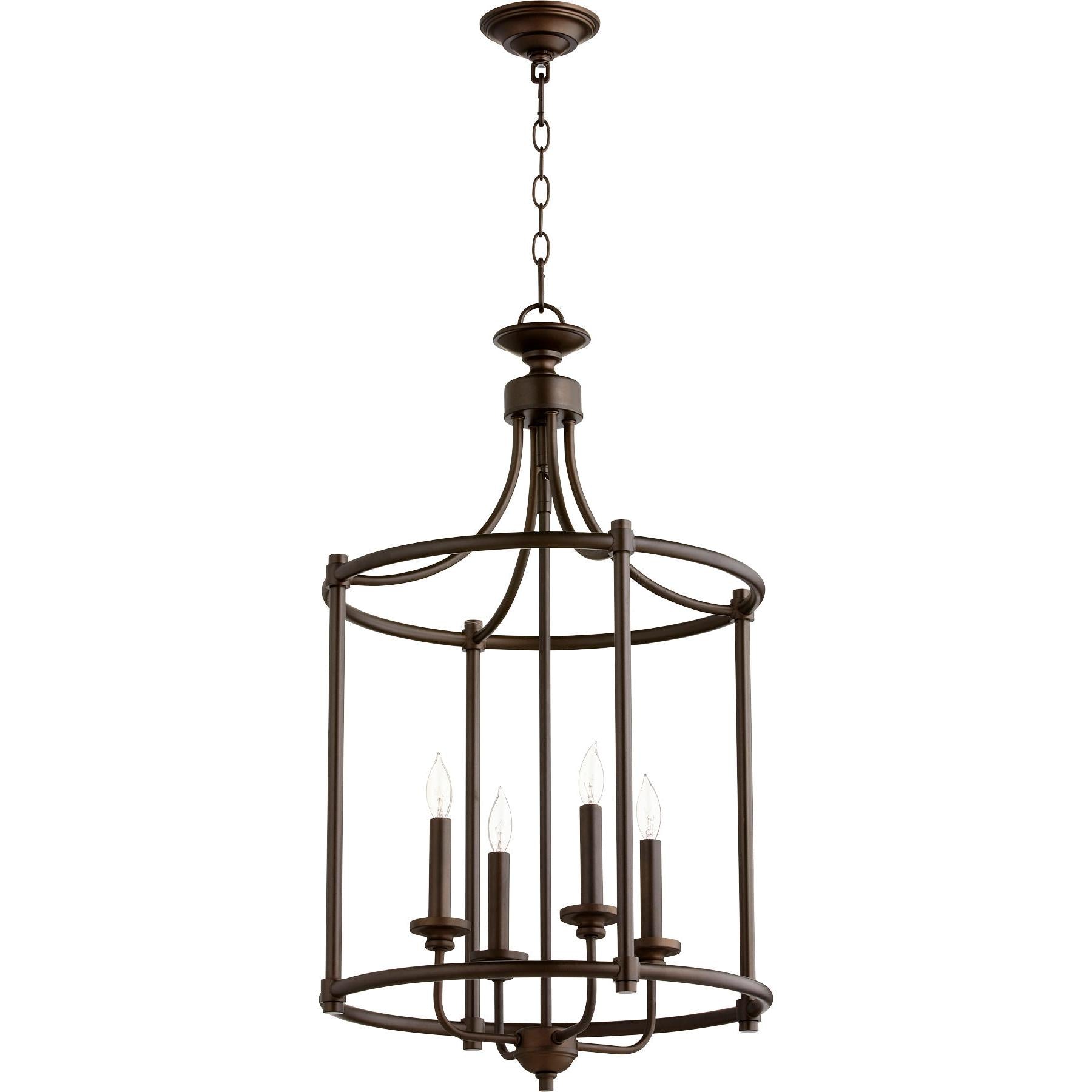 Quorum Rossington 6822-4-86 Entry - Oiled Bronze
