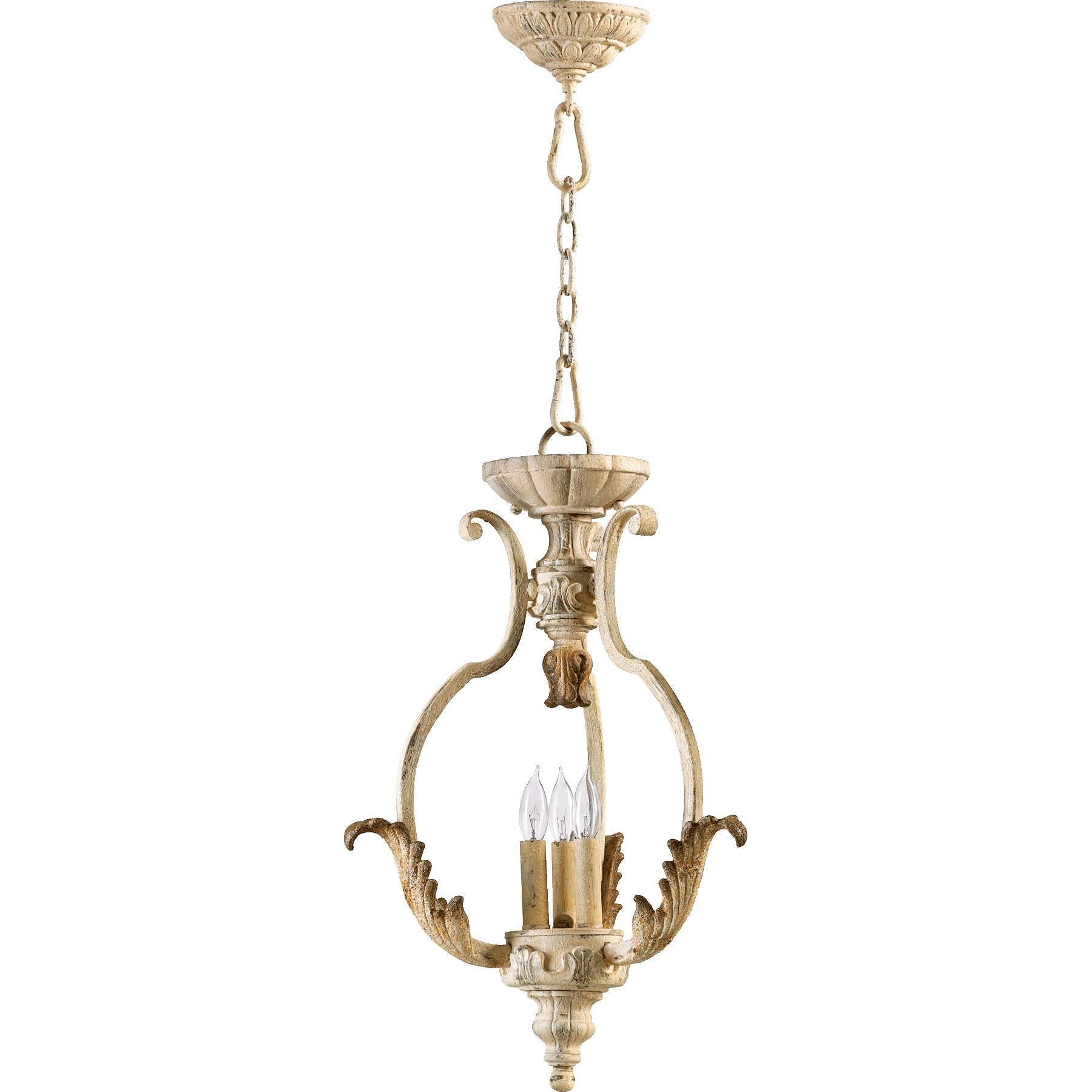 Quorum Florence 6837-3-70 Dual Mount - Persian White