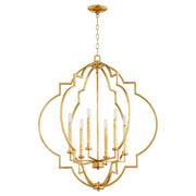 Quorum Dublin 6842-6-74 Pendant - Gold Leaf