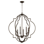 Quorum Dublin 6842-6-86 Pendant - Oiled Bronze