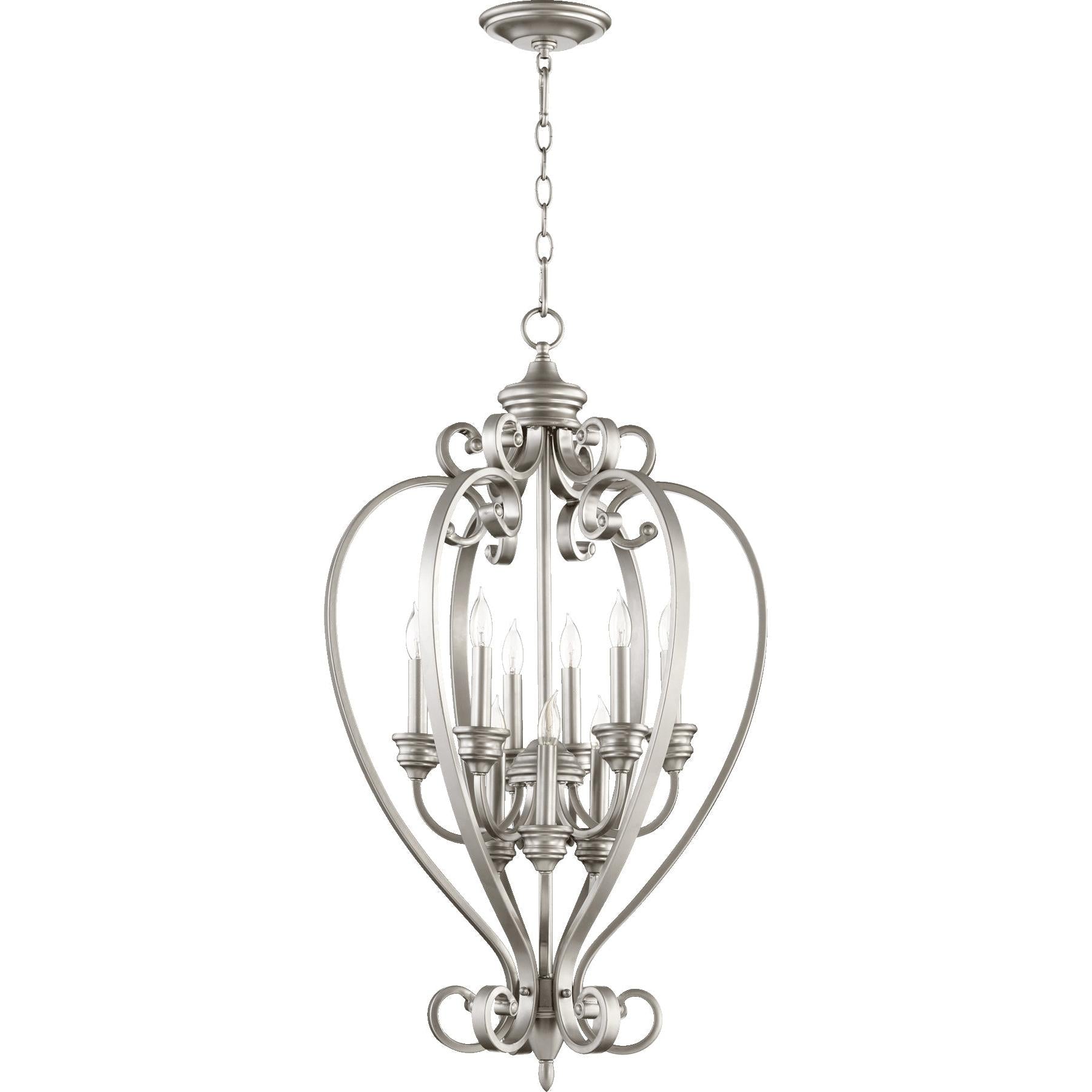 Quorum Bryant 6854-9-64 Entry - Classic Nickel