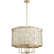 Quorum Bastille 6875-6-60 Pendant - Aged Silver Leaf