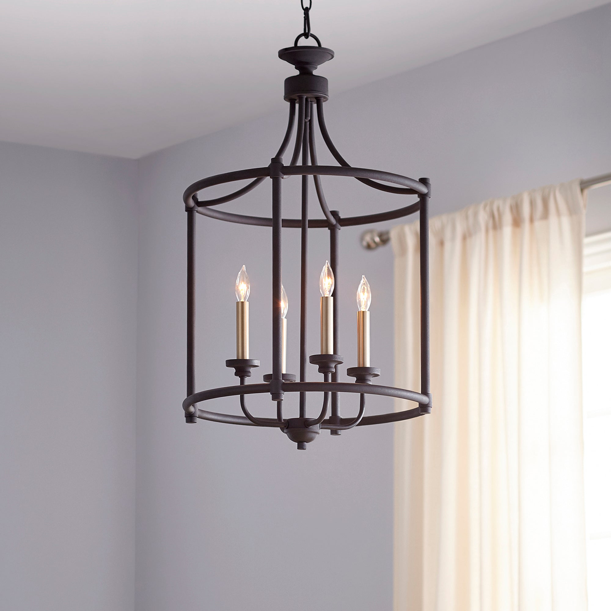 Quorum 6922-4-69 Entry - Textured Black