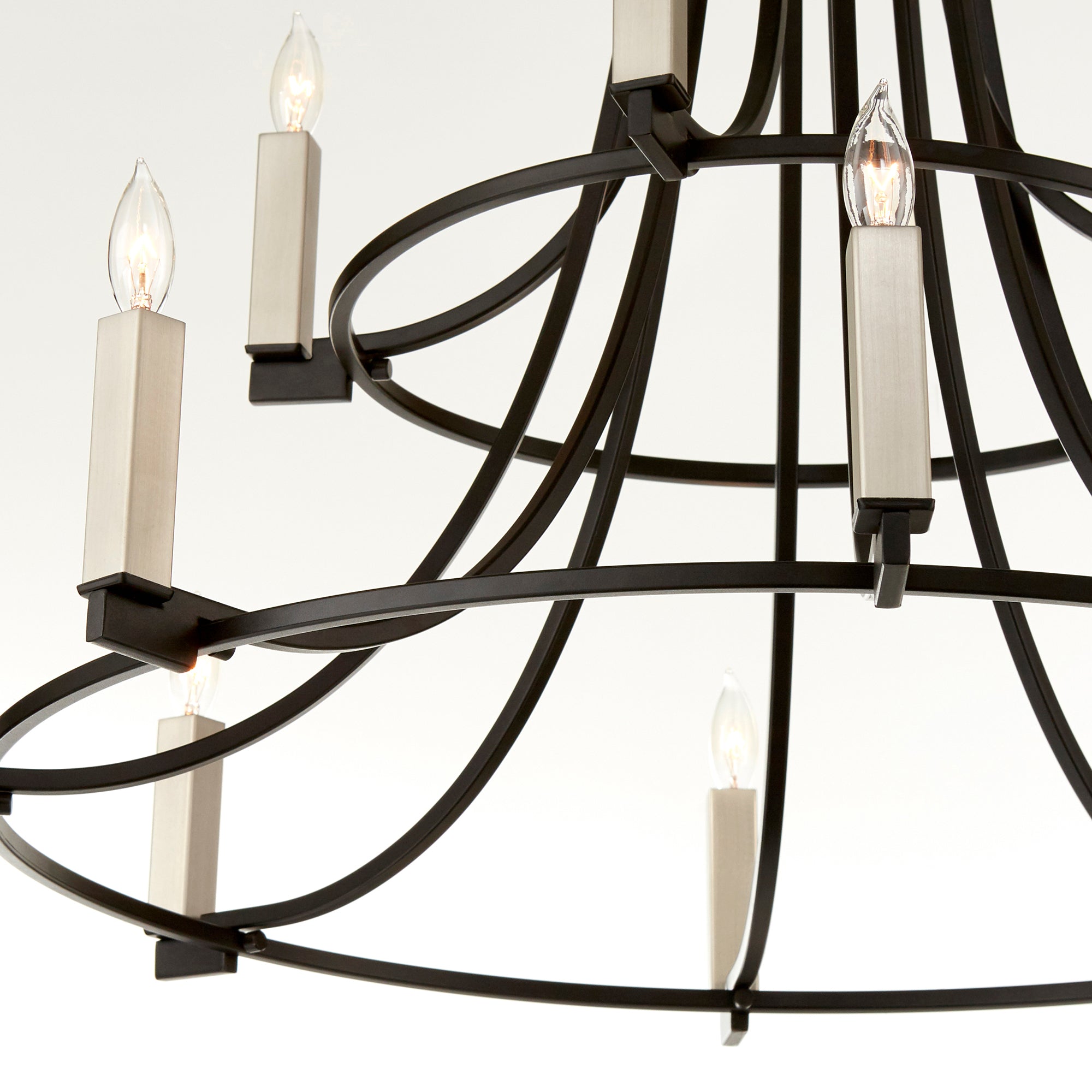 Quorum Olympus 696-12-69 Chandelier - Textured Black