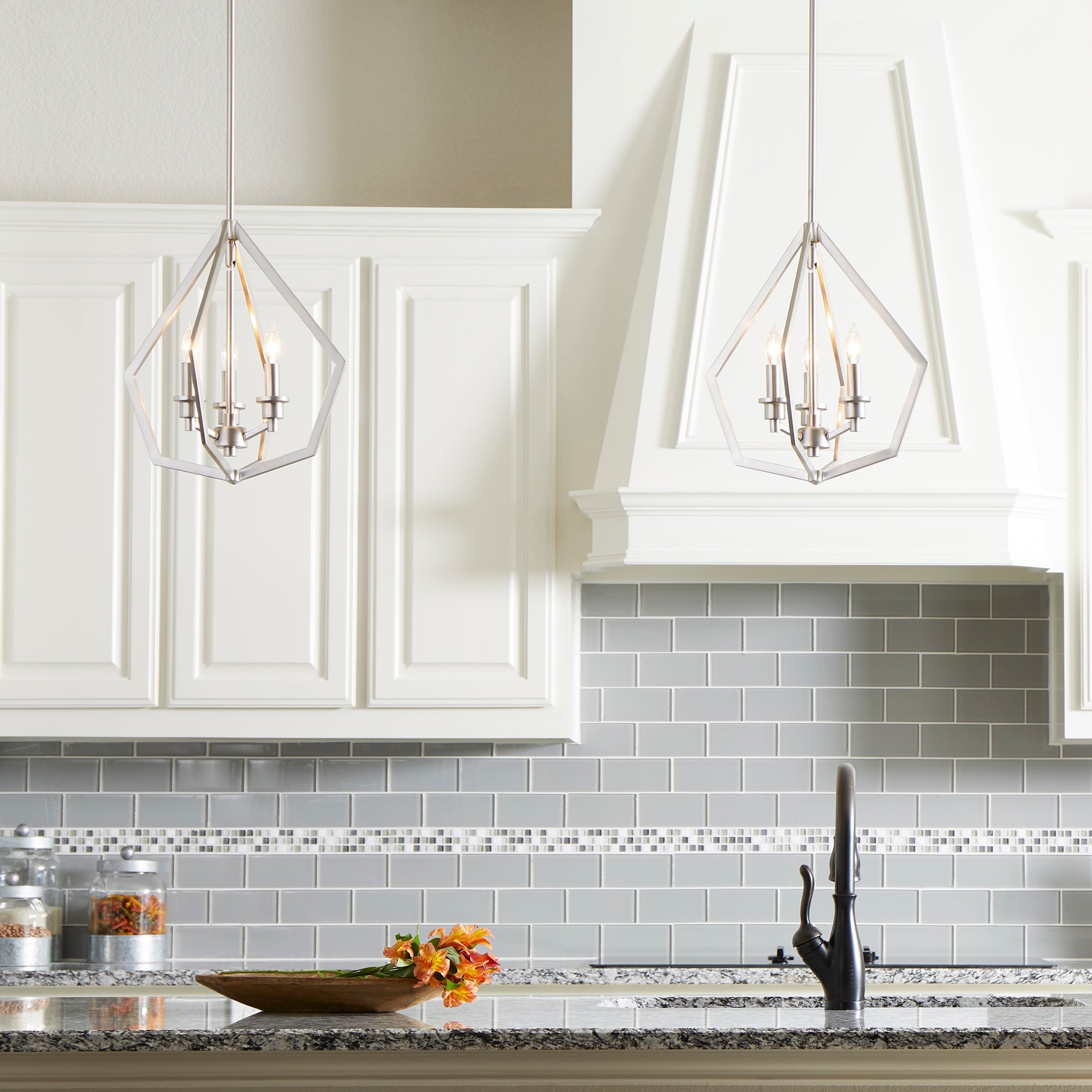 Quorum Knox 699-3-65 Pendant - Satin Nickel