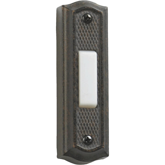 Quorum 7-301-44 Door Chime Button - Toasted Sienna