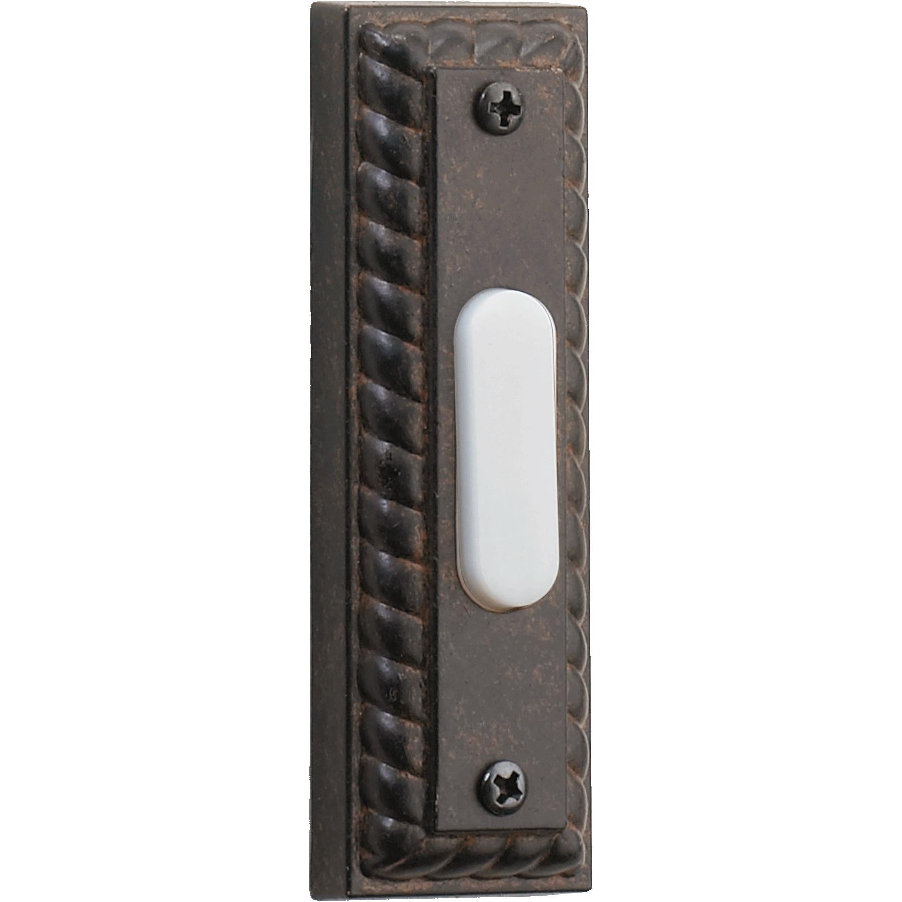 Quorum 7-303-44 Door Chime Button - Toasted Sienna