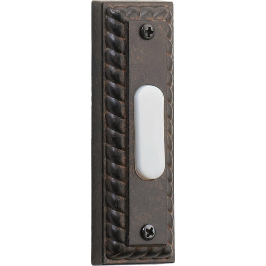 Quorum 7-303-44 Door Chime Button - Toasted Sienna