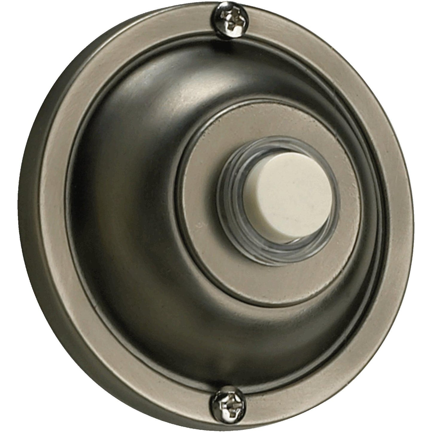 Quorum 7-304-92 Door Chime Button - Antique Silver