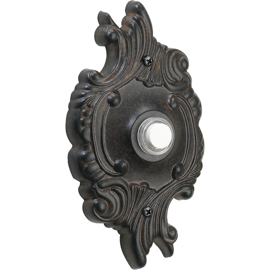 Quorum 7-309-44 Door Chime Button - Toasted Sienna