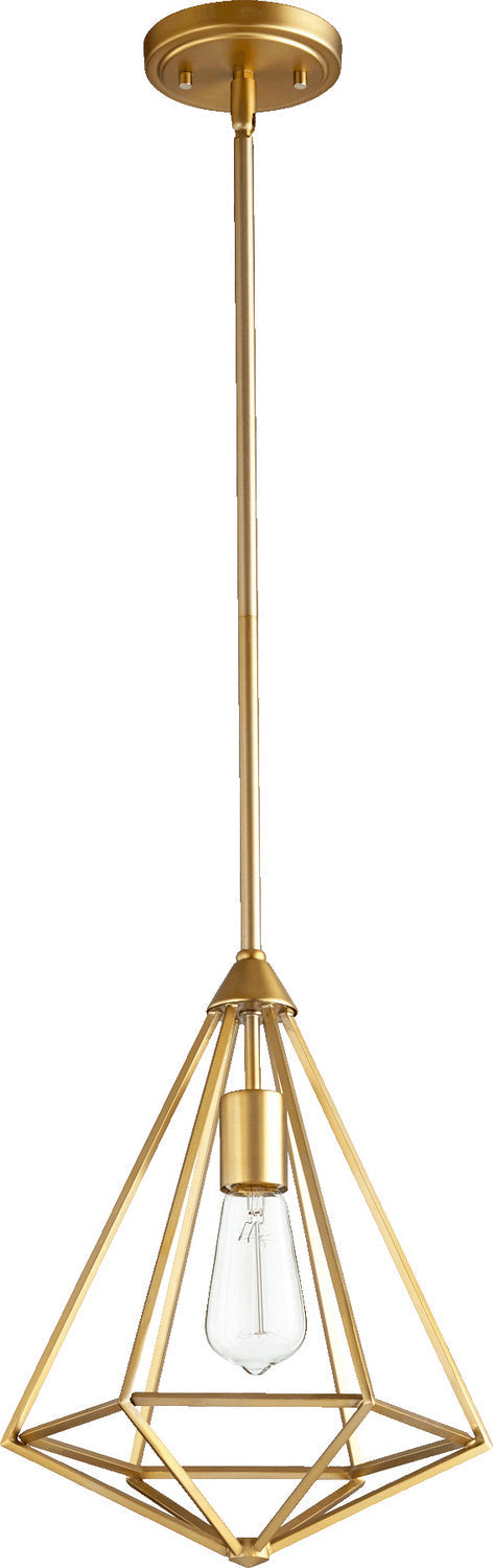 Quorum Bennett 3311-80 Pendant - Aged Brass
