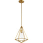 Quorum Bennett 3311-80 Pendant - Aged Brass
