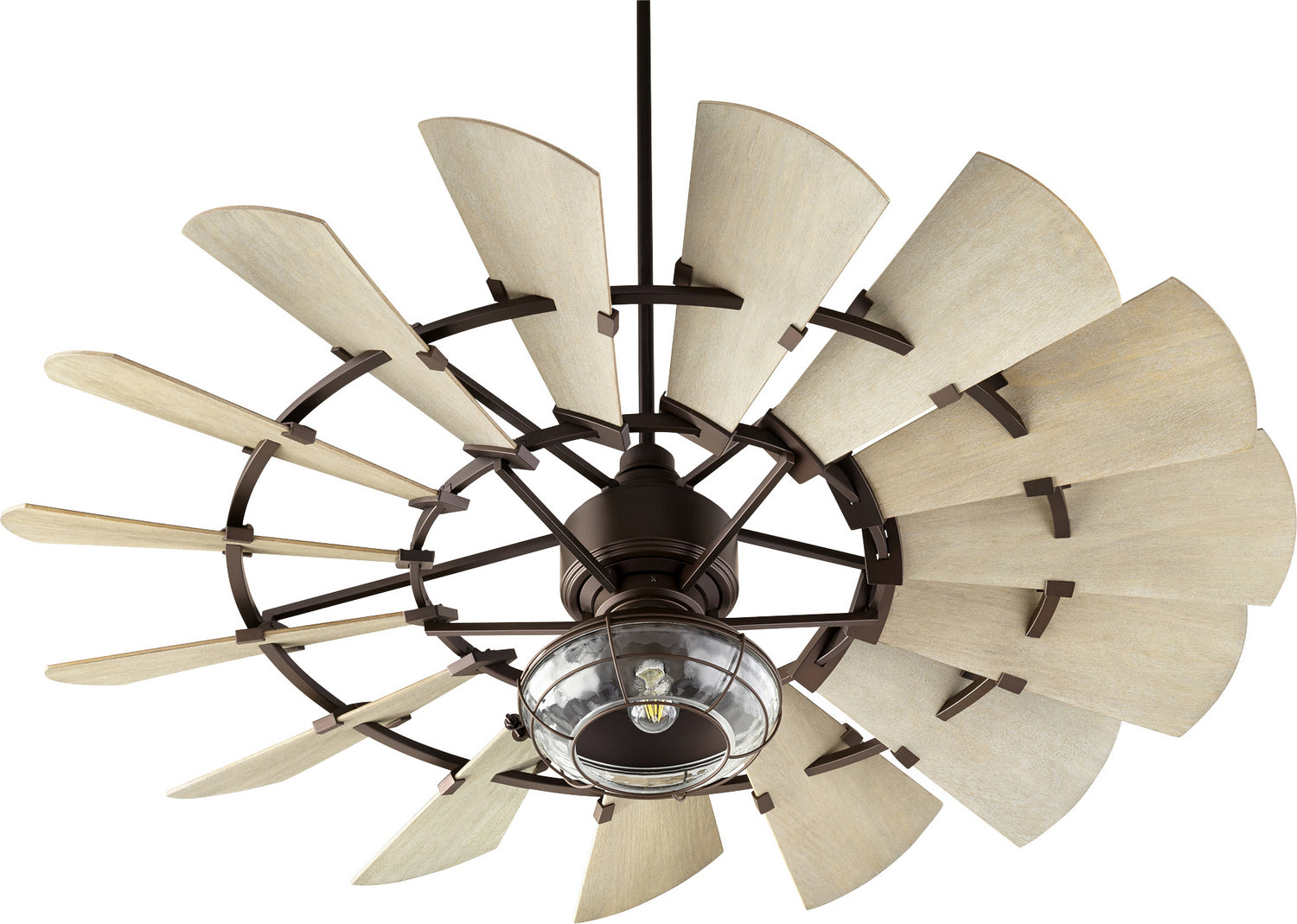 Quorum Windmill 96015-86 Ceiling Fan - Oiled Bronze