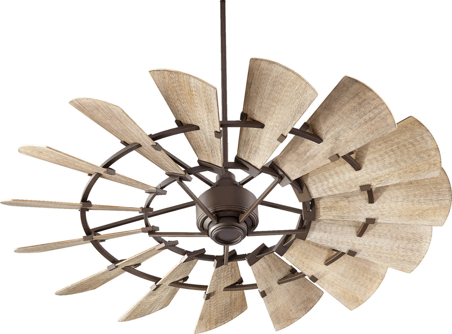 Quorum Windmill 96015-86 Ceiling Fan - Oiled Bronze