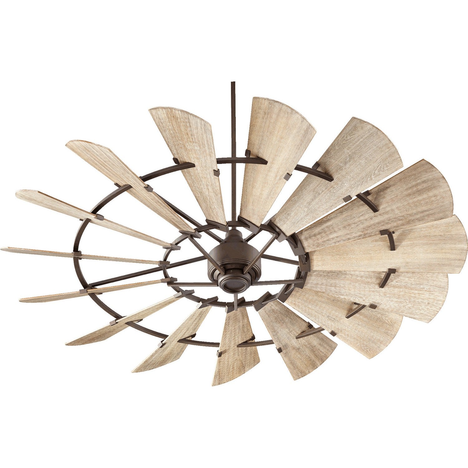 Quorum Windmill 97215-86 Ceiling Fan - Oiled Bronze
