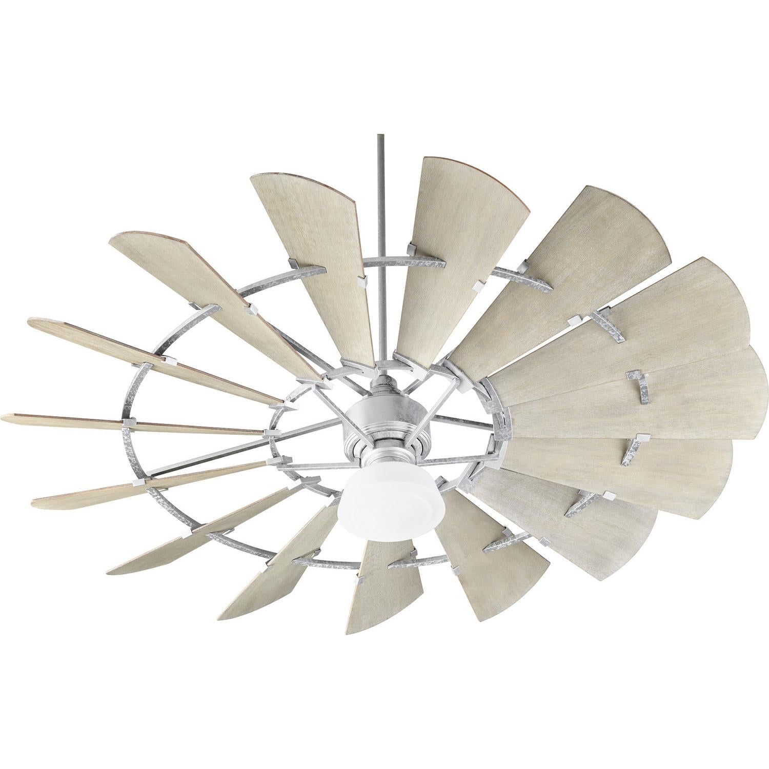 Quorum Windmill 97215-9 Ceiling Fan - Galvanized