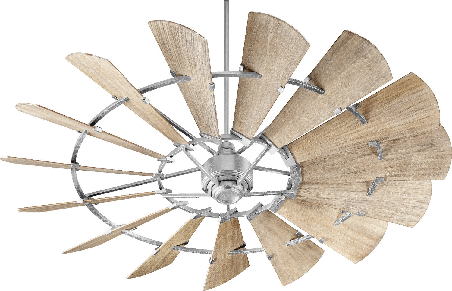 Quorum Windmill 97215-9 Ceiling Fan - Galvanized