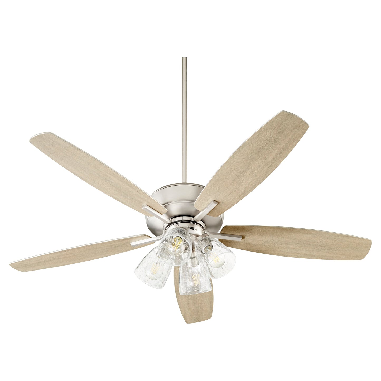 Quorum Breeze 7052-465 Ceiling Fan - Satin Nickel