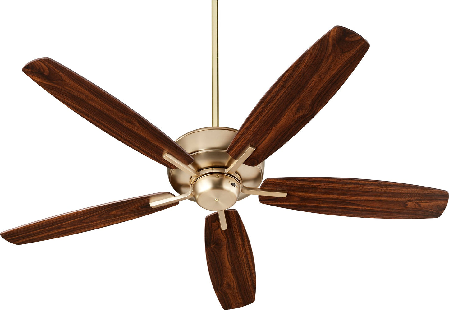 Quorum Breeze 7052-80 Ceiling Fan - Aged Brass