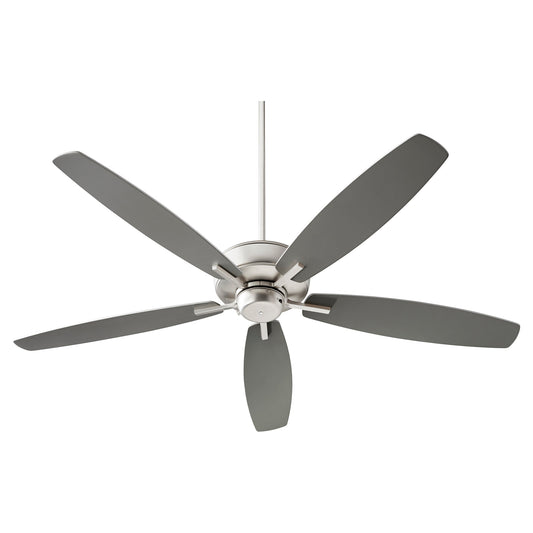 Quorum Breeze 60 Inch  7060-65 Ceiling Fan - Satin Nickel