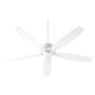 Quorum Breeze 60 Inch  7060-8 Ceiling Fan - Studio White