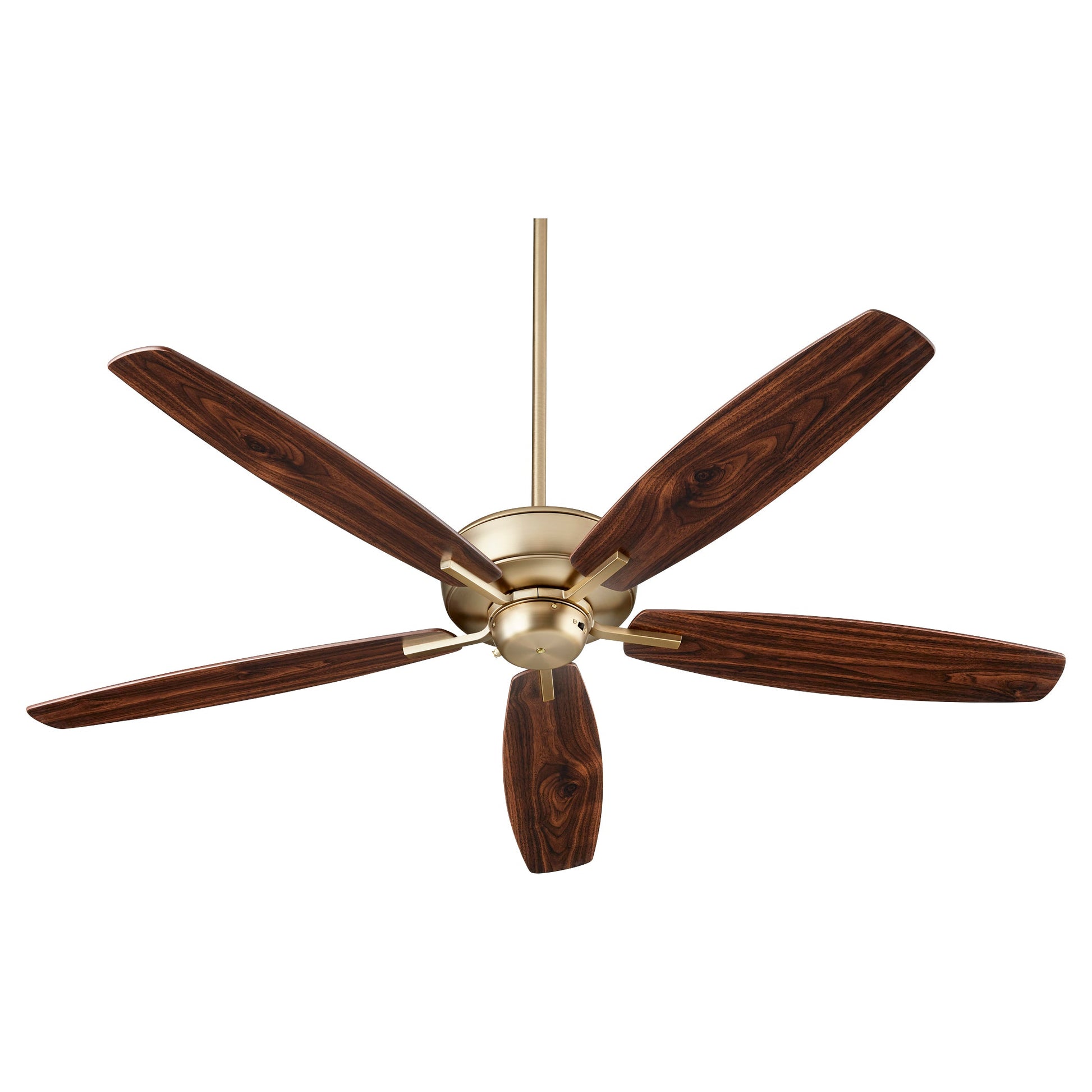 Quorum Breeze 60 Inch  7060-80 Ceiling Fan - Aged Brass