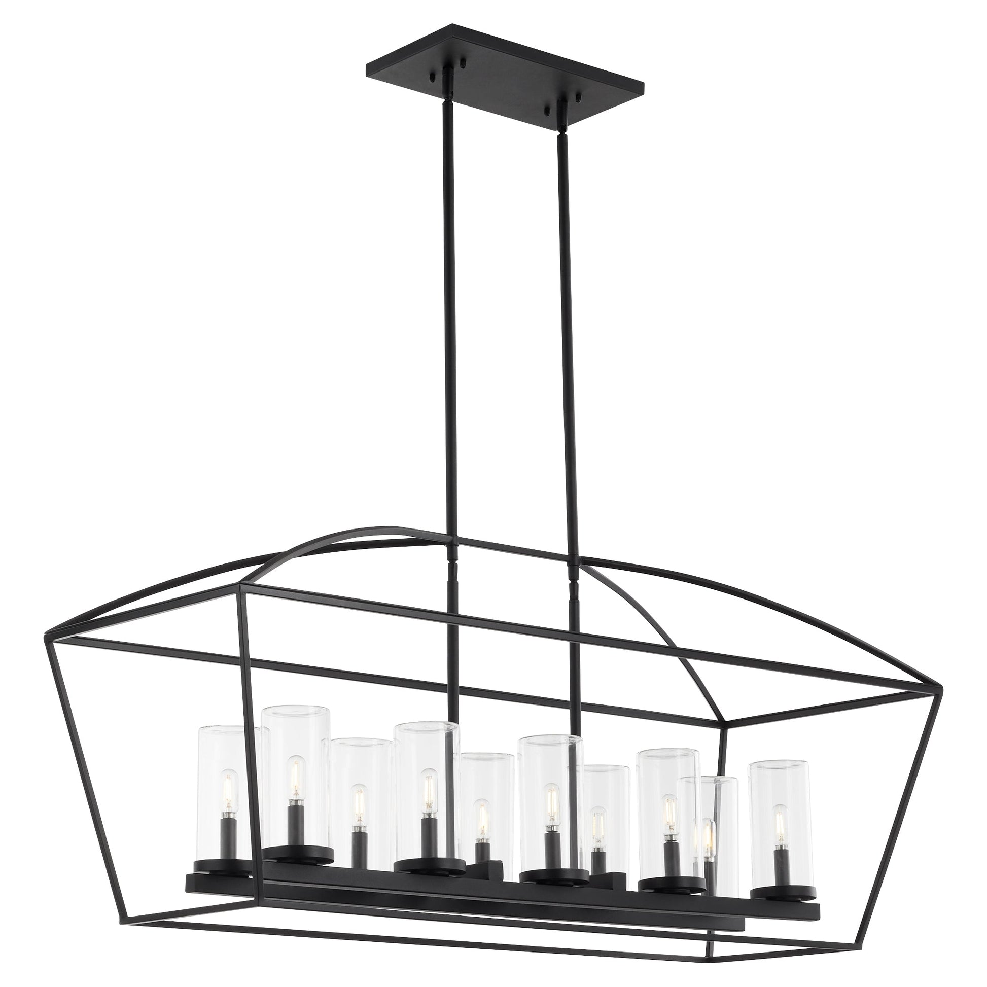 Quorum Odeon 71-10-59 Chandelier - Matte Black