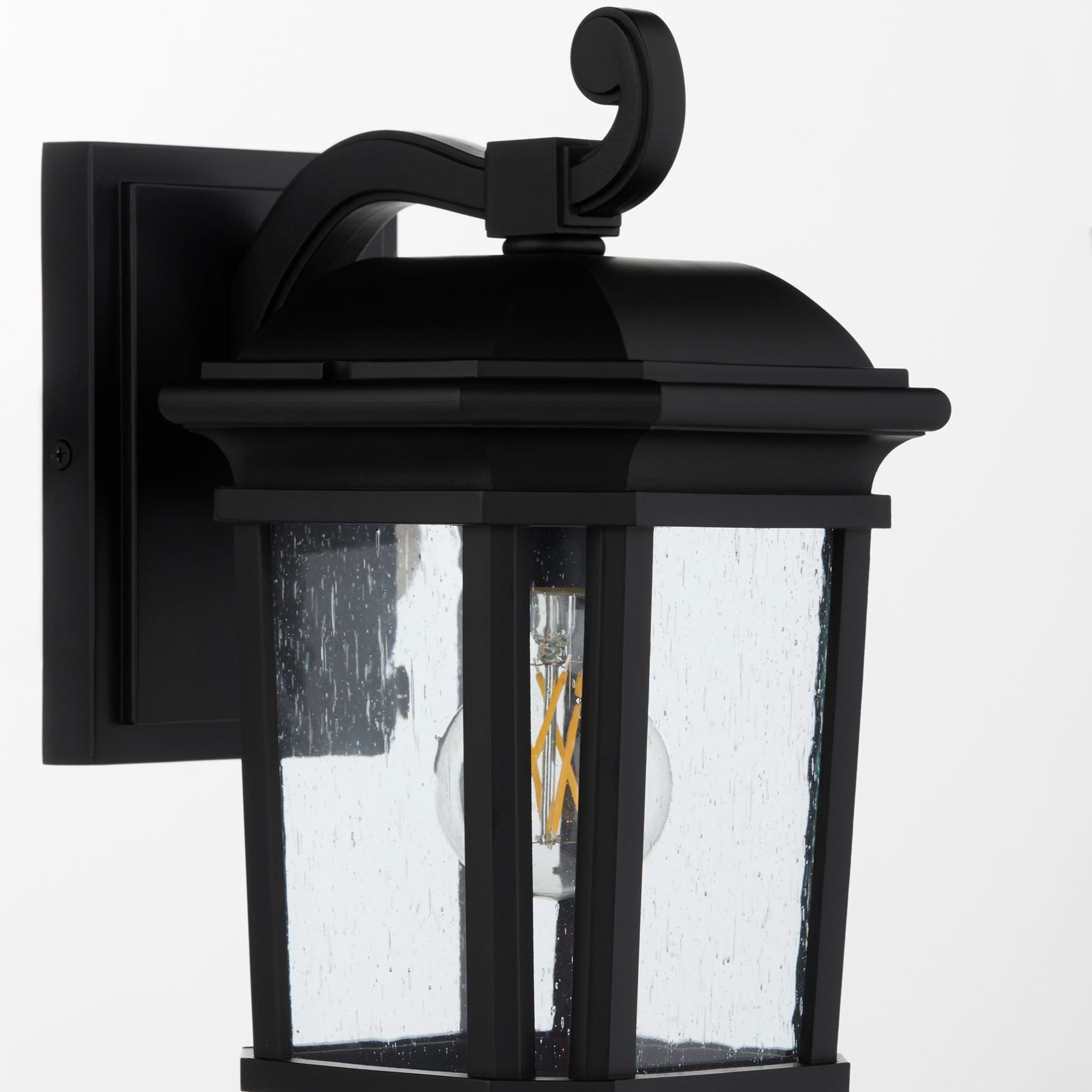 Quorum 714-6-59 Outdoor Light Fixture, UL Wet Rated, Matte Black