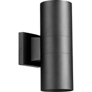 Quorum Cylinder 720-2-69 Wall Mount - Textured Black