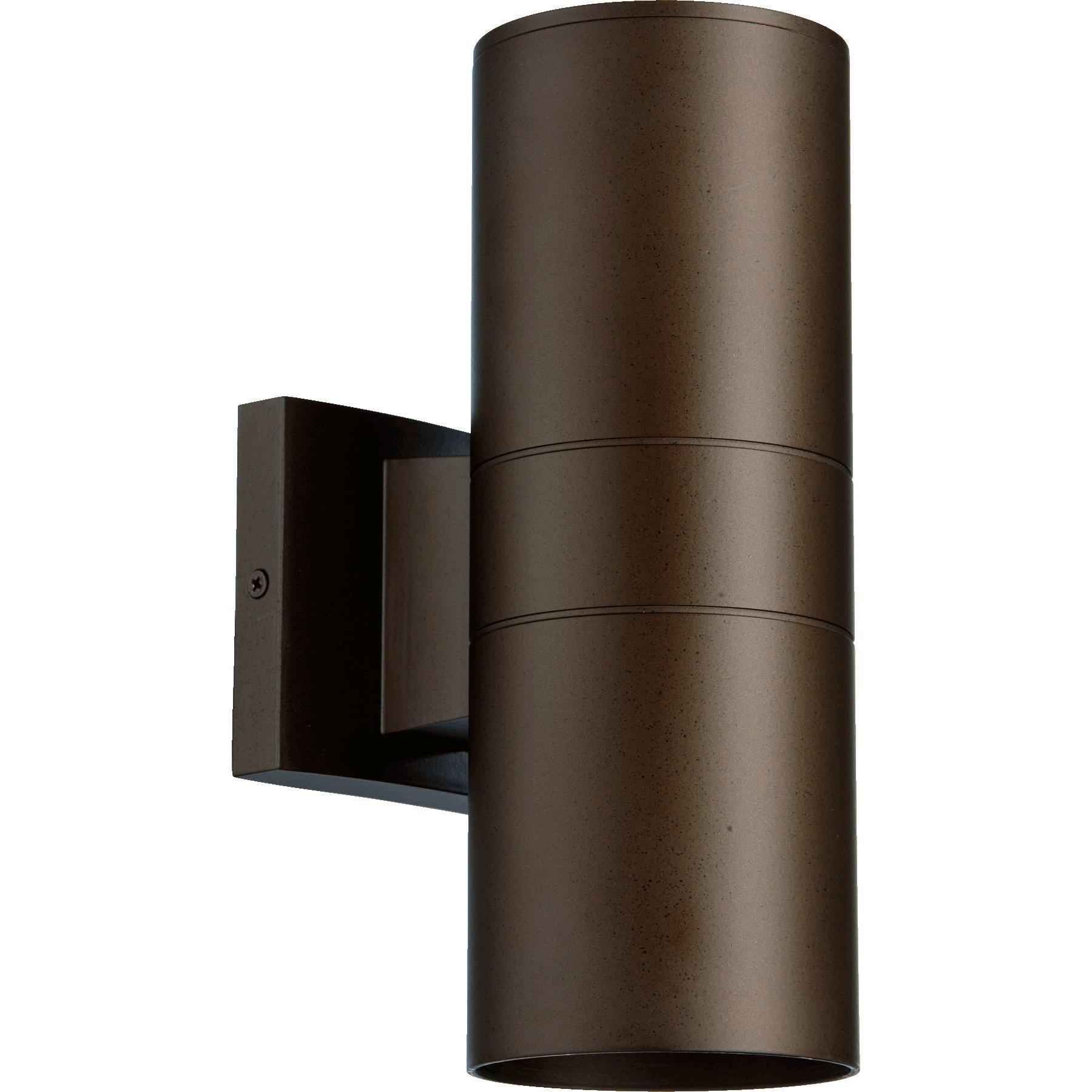Quorum Cylinder 720-2-86 Wall Mount - Oiled Bronze