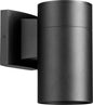 Quorum Cylinder 720-69 Wall Mount - Textured Black